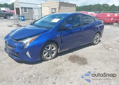 2018 Toyota Prius Four Touring from USA, damaged, VIN JTDKARFU0J3056153